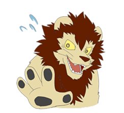 He is Lion sticker #6300416