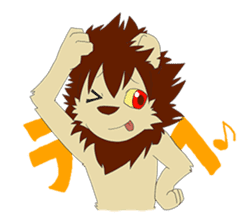 He is Lion sticker #6300422