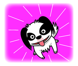 Japanese Spaniel (letterless version) sticker #6300665