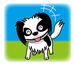 Japanese Spaniel (letterless version) sticker #6300667