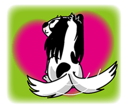 Japanese Spaniel (letterless version) sticker #6300675