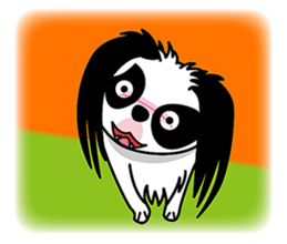 Japanese Spaniel (letterless version) sticker #6300676