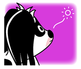 Japanese Spaniel (letterless version) sticker #6300677