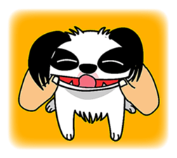 Japanese Spaniel (letterless version) sticker #6300689