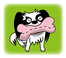 Japanese Spaniel (letterless version) sticker #6300690