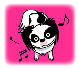 Japanese Spaniel (letterless version) sticker #6300691