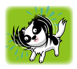 Japanese Spaniel (letterless version) sticker #6300692