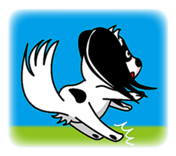 Japanese Spaniel (letterless version) sticker #6300695