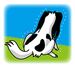 Japanese Spaniel (letterless version) sticker #6300696