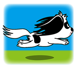 Japanese Spaniel (letterless version) sticker #6300703