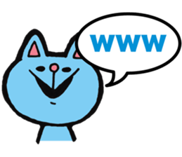 Branch and Aoneko sticker sticker #6300812