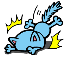 Branch and Aoneko sticker sticker #6300816