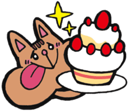 Branch and Aoneko sticker sticker #6300821