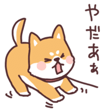 fluffy fat dog sticker #6301822