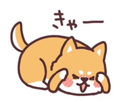fluffy fat dog sticker #6301829