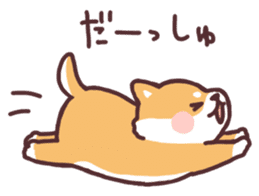 fluffy fat dog sticker #6301833