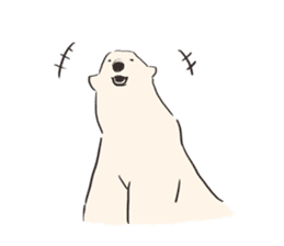 For all polar bear lovers! sticker #6302074