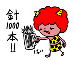 Red demon and blue demon sticker #6302787