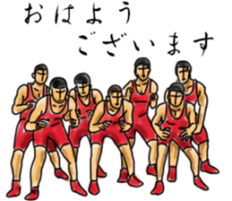 WRESTLING TIME sticker #6303201