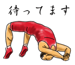 WRESTLING TIME sticker #6303213