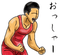 WRESTLING TIME sticker #6303216