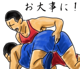 WRESTLING TIME sticker #6303229