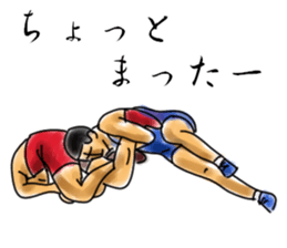 WRESTLING TIME sticker #6303231