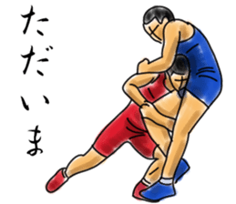 WRESTLING TIME sticker #6303234