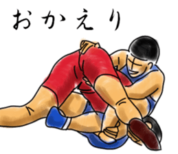 WRESTLING TIME sticker #6303235