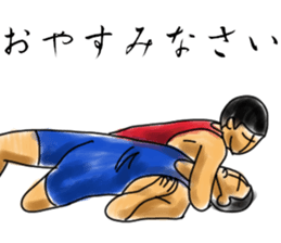 WRESTLING TIME sticker #6303238