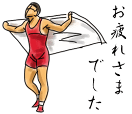 WRESTLING TIME sticker #6303239