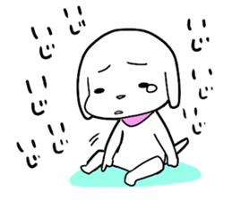 Jiro's sticker of a puppy sticker #6303263