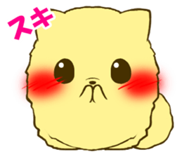 Pomeranian tan 3 sticker #6303858