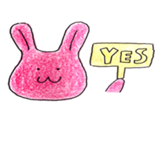 Colored pencil animal sticker #6303901