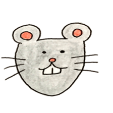 Colored pencil animal sticker #6303904