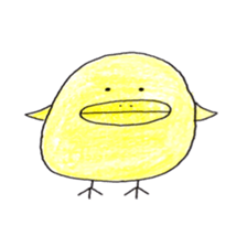 Colored pencil animal sticker #6303910