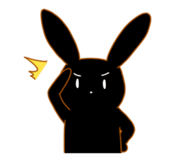 Good friends rabbits sticker #6305166