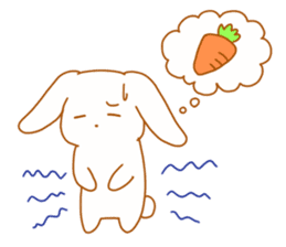 Good friends rabbits sticker #6305174