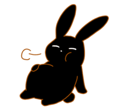 Good friends rabbits sticker #6305175