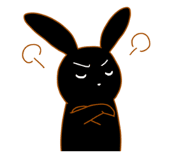 Good friends rabbits sticker #6305178