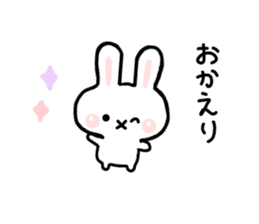 Rabbit Strawberry sticker #6305372