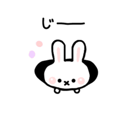 Rabbit Strawberry sticker #6305377