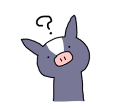 Berkshire pig sticker #6306324