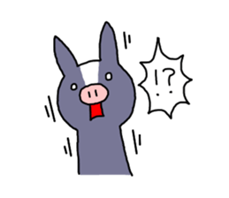 Berkshire pig sticker #6306325