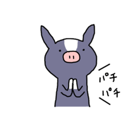 Berkshire pig sticker #6306329