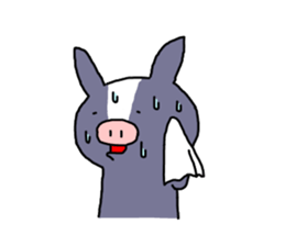 Berkshire pig sticker #6306332