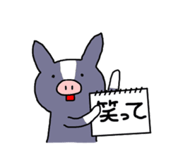 Berkshire pig sticker #6306338