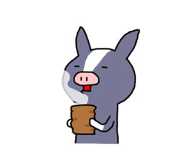 Berkshire pig sticker #6306342