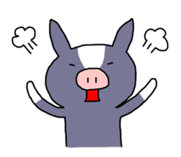 Berkshire pig sticker #6306352
