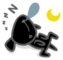 Black Labrador retriever sticker #6306447